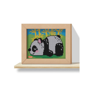 Табла со пинови, Pixel Art 4 Kawaii Design Panda, 4800 пинови
