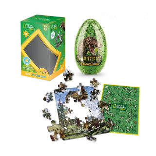 Сложувалка, National Geographic Kids: Dino Puzzle Egg - T-Rex, 63 парчиња 