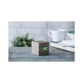 Часовник, Wooden Cube Click Clock , дрво-јасен