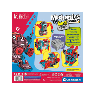 STEM сет за градба, Science Museum Build, Mechanics Junior - Moving Robots
