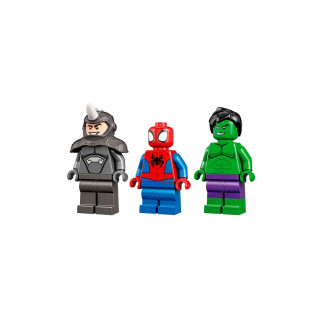 LEGO коцки, Marvel: Spidey Amazing Friends - Hulk vs. Rhino Truck Showdown