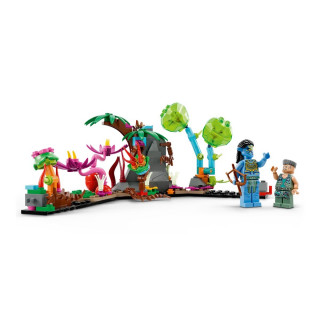 LEGO коцки, Avatar, Neytiri & Thanator vs. AMP Suit Quaritch