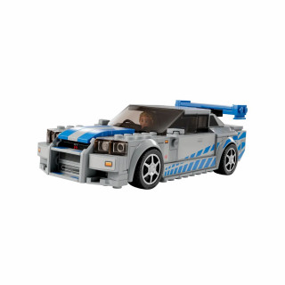 LEGO коцки, Speed Champions, 2 Fast 2 Furious Nissan Skyline GT-R (R34)