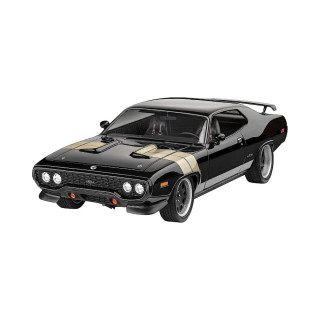 Сет макета + бои, Fast &Furious - Dominic's 1971 Plymouth GTX, 1:24 