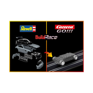 Макета, Build'n'Race, Mercedes AMG GT R - Gray, 1:43