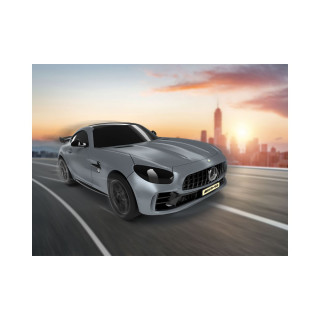 Макета, Build'n'Race, Mercedes AMG GT R - Gray, 1:43