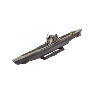 Сет макета + бои, German Submarine Type VII C/4, 1:350