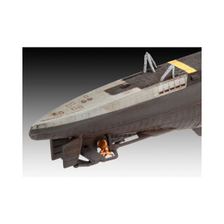 Сет макета + бои, German Submarine Type VII C/4, 1:350
