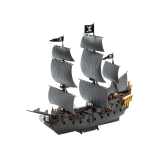 Сет макета + бои, Pirates of the Caribbean - Black Pearl (Easy-click), 1:150