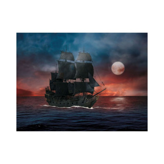 Сет макета + бои, Pirates of the Caribbean - Black Pearl (Easy-click), 1:150
