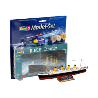 Сет макета + бои, R.M.S Titanic, 1:1200