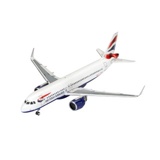 Сет макета + бои, Airbus A320neo (British Airways), 1:144
