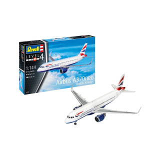Сет макета + бои, Airbus A320neo (British Airways), 1:144