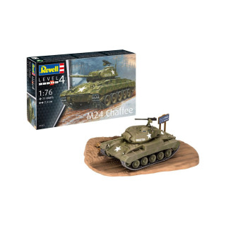 Макета, M24 Chaffee, 1:76