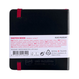 Скицник, Talens Art Creation - Still Life with Flowers, 12 x 12 cm 