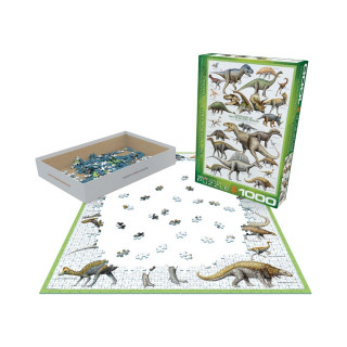 Сложувалка, Dinosaurs of the Cretaceous Period, 1000 парчиња