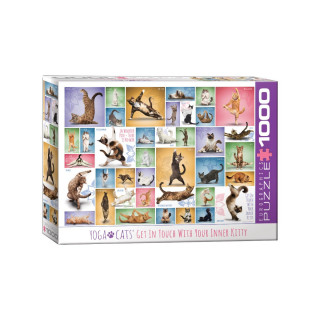 Сложувалка, Yoga Cats, 1000 парчиња