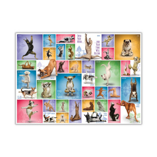 Сложувалка, Yoga Dogs, 1000 парчиња