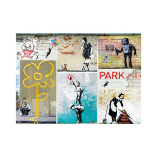 Сложувалка, Banksy Street Art, 1000 парчиња