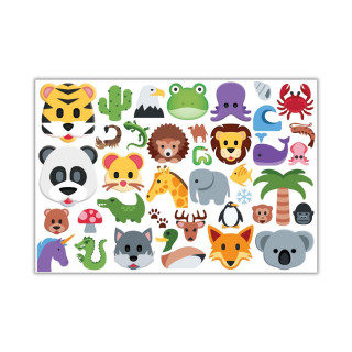 Детска сложувалка, Emojipuzzle-Wild Animals, 100 парчиња