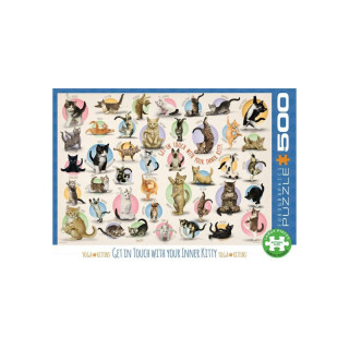 Сложувалка, Yoga Kittens, 500 парчиња 