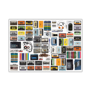 Сложувалка во декоративна кутија, Cassette Player, 550 парчиња