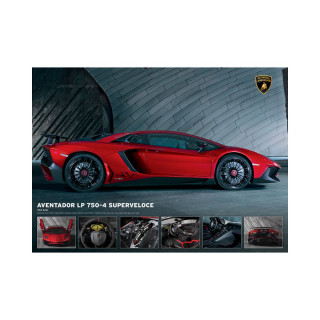 Сложувалка, Lamborghini Aventador LP750-4 Superveloce, 1000 парчиња