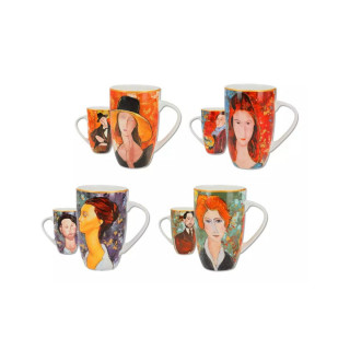 Сет од 4 шолји, Amedeo Modigliani