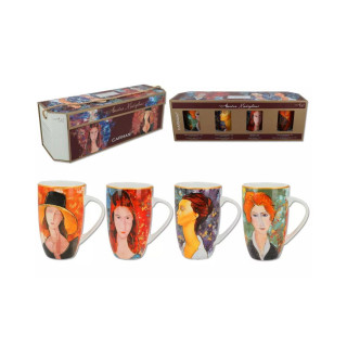 Сет од 4 шолји, Amedeo Modigliani
