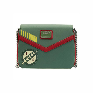 Чанта за на рамо, Loungefly, Star Wars - Boba Fett