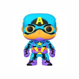 Фигура, Pop!, Marvel Black Light - Captain America