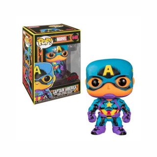 Фигура, Pop!, Marvel Black Light - Captain America