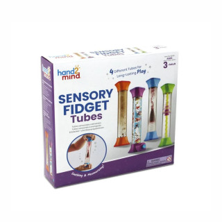 Сетилни туби, Sensory Fidget Tubes, сет од 4