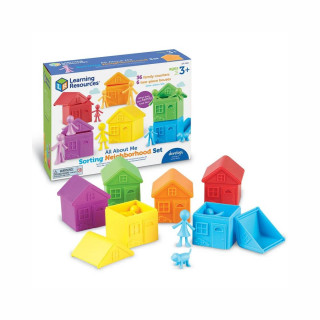 Едукативен сет - Сортирање, All About Me Sorting Neighbourhood Set