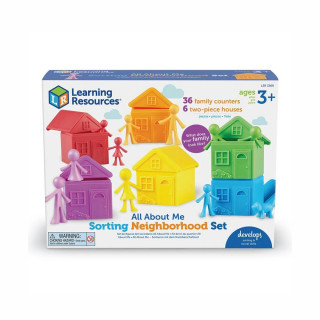 Едукативен сет - Сортирање, All About Me Sorting Neighbourhood Set