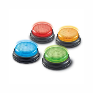 Сет тастери со светла и звуци, Lights and Sounds Buzzers, 1/4