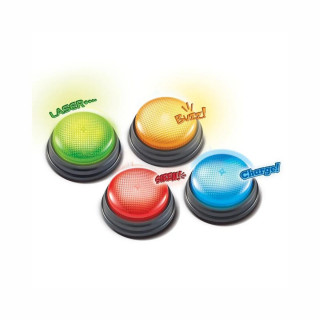 Сет тастери со светла и звуци, Lights and Sounds Buzzers, 1/4
