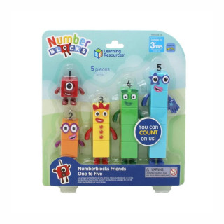 Сет фигури, Numberblocks Friends One to Five