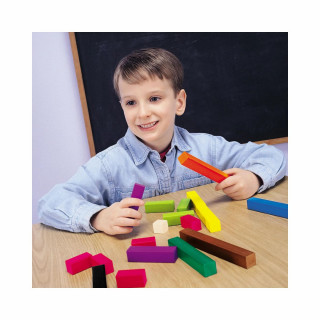 Сет математички коцки - Дропки, Fraction Tower® Cubes - Equivalency Set®
