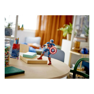 LEGO коцки, Marvel, Avengers - Captain America Construction Figure 