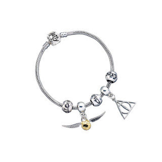 Белезица со приврзоци, Harry Potter - Golden Snitch, Deathly Hallows, Spells