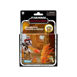 Фигура, Star Wars: The Mandalorian - Incinerator Trooper and Child 