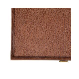 Сет за табла-рачна изработка, Premium Leatherette Caramel Brown 