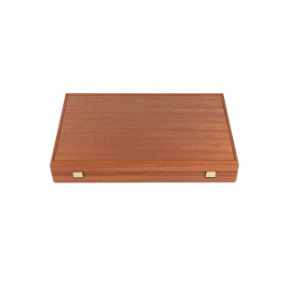 Сет за табла, Handmade Mahogany Inlaid Backgammon with Black & Oak Points