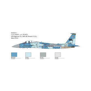 Макета, F-15C Eagle, 1:72