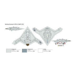 Макета, X47B UCAS, 1:72