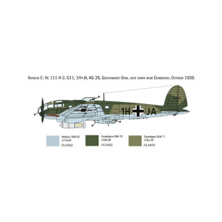 Макета, Heinkel HE111H, 1:72