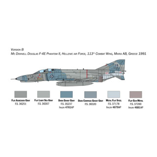 Макета, F-4E/F Phantom II, 1:72
