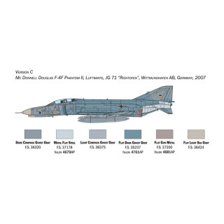 Макета, F-4E/F Phantom II, 1:72