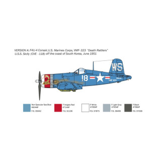 Макета, F4U-4 Corsair - Korean War, 1:72